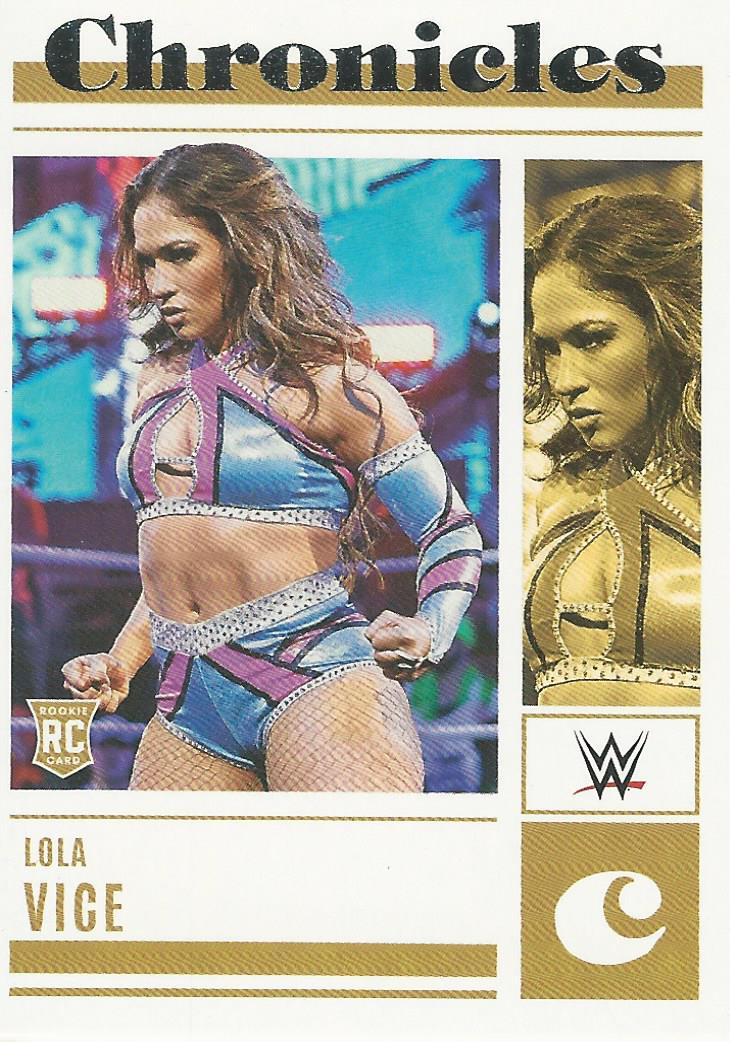 WWE Panini Chronicles 2023 Trading Cards Lola Vice No.28