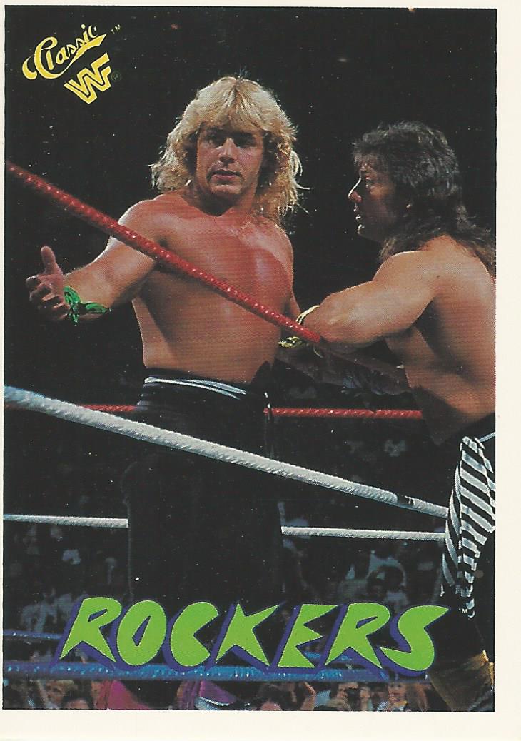 WWF Classic Trading Cards 1990 The Rockers No.28