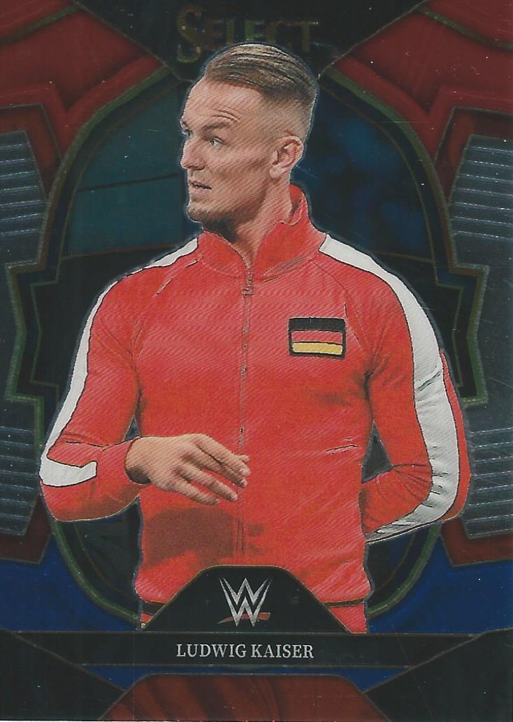 WWE Panini Select 2023 Trading Cards Red/Silver/Blue Ludwig Kaiser No.4