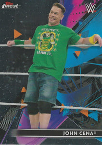 WWE Topps Finest 2021 Trading Cards John Cena No.100