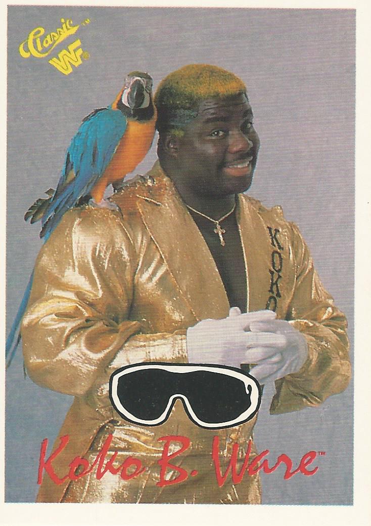 WWF Classic Trading Cards 1990 Koko B Ware No.29