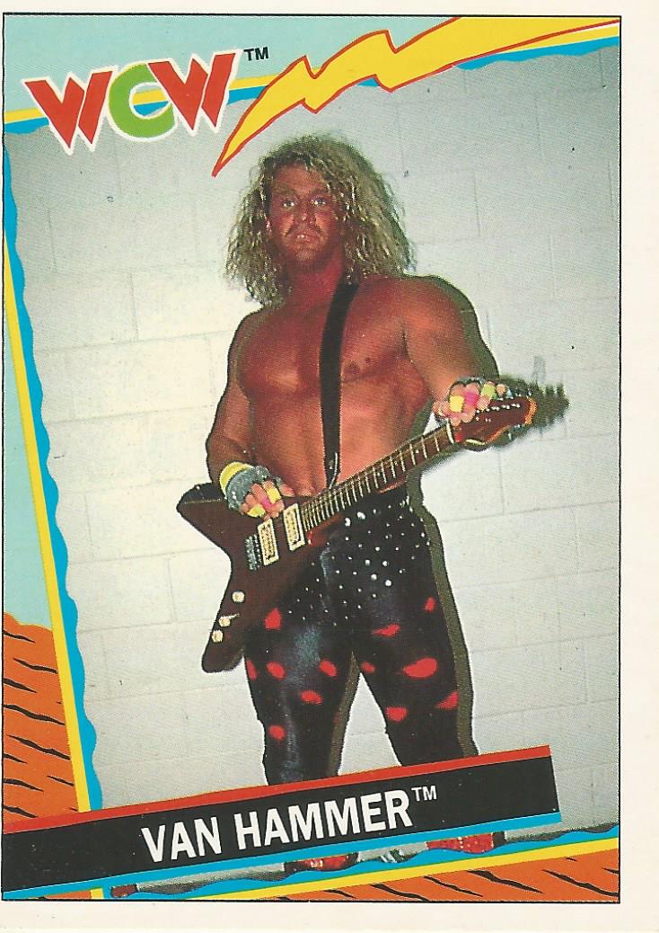 WCW Topps 1992 Trading Cards Van Hammer No.29