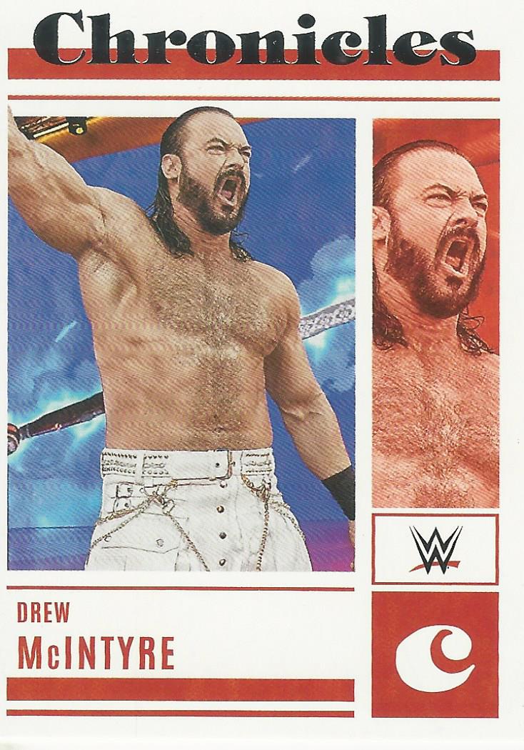 WWE Panini Chronicles 2023 Trading Cards Drew McIntyre No.29