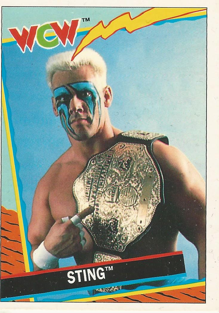 WCW Topps 1992 Trading Cards Sting No.2