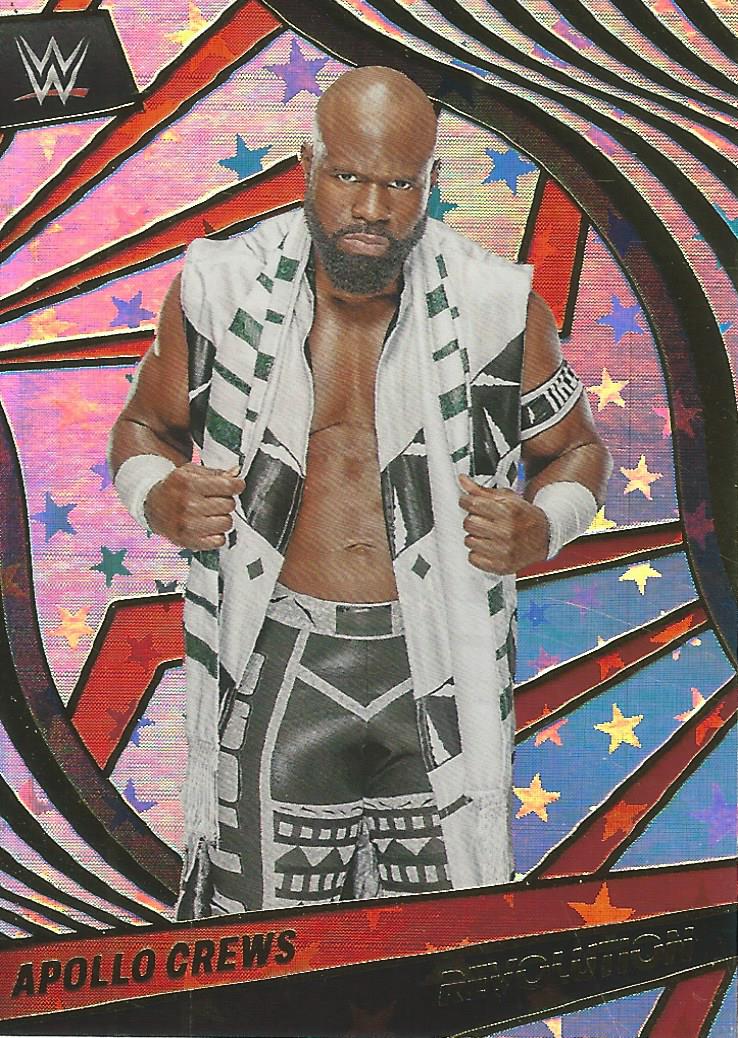 WWE Panini Revolution 2022 Trading Cards Apollo Crews No.16 ASTRO