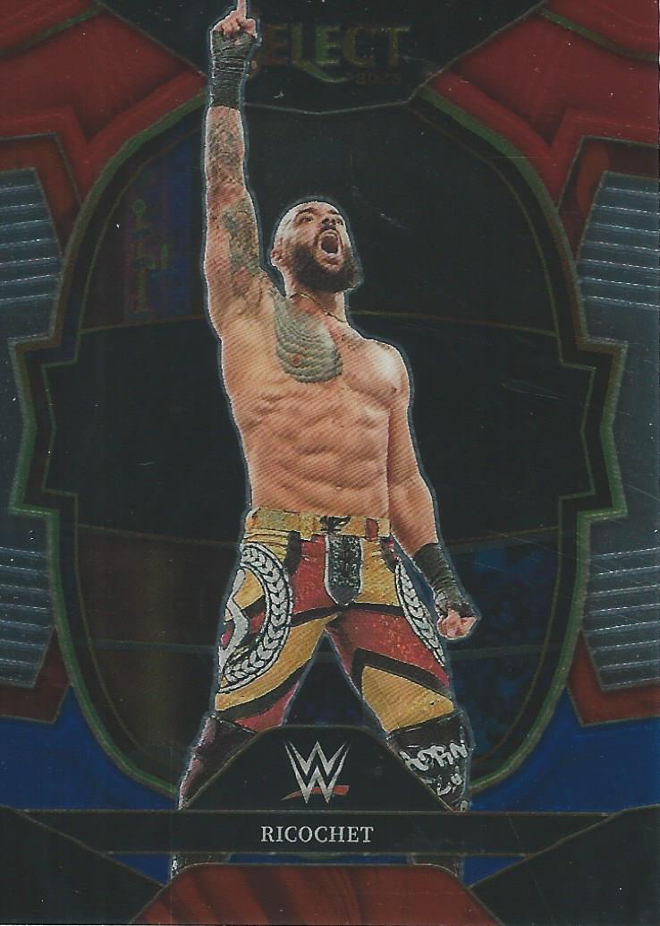 WWE Panini Select 2023 Trading Cards Red/Silver/Blue Ricochet No.34
