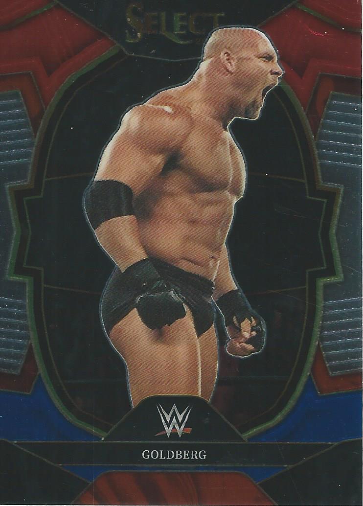 WWE Panini Select 2023 Trading Cards Red/Silver/Blue Goldberg No.49