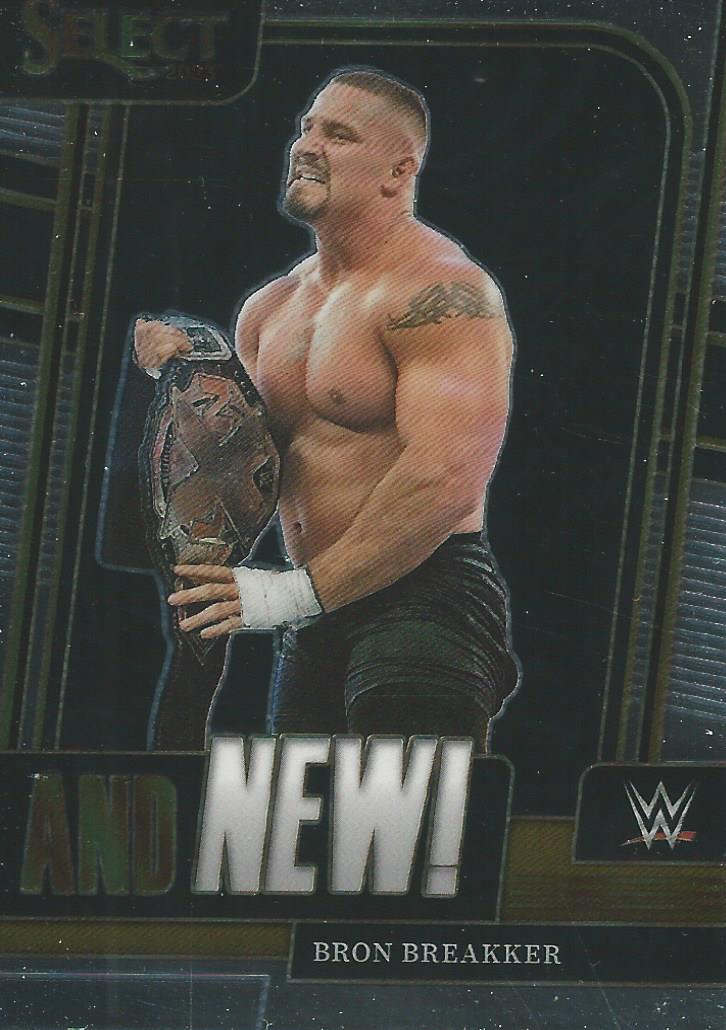 WWE Panini Select 2023 Trading Cards And New Bron Breakker No.5