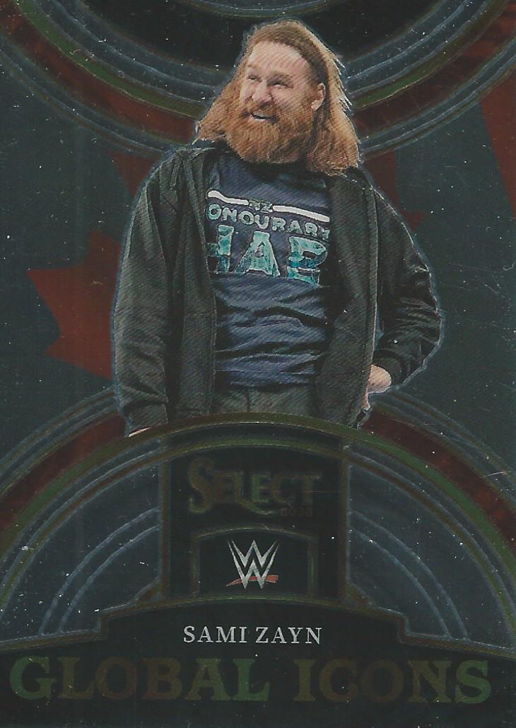 WWE Panini Select 2023 Trading Cards Global Icons Sami Zayn No.2
