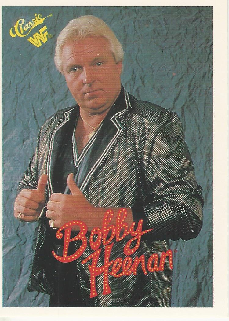 WWF Classic Trading Cards 1990 Bobby Heenan No.30