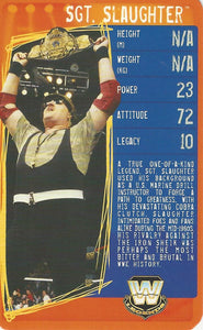 WWE Top Trumps Specials 2009 SGT Slaughter