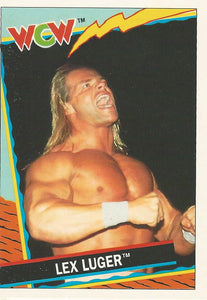 WCW Topps 1992 Trading Cards Lex Luger No.30