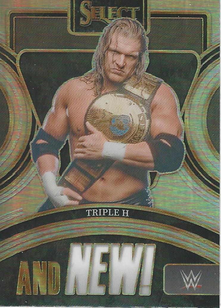 WWE Panini Select 2024 Trading Cards And New Triple H No.10