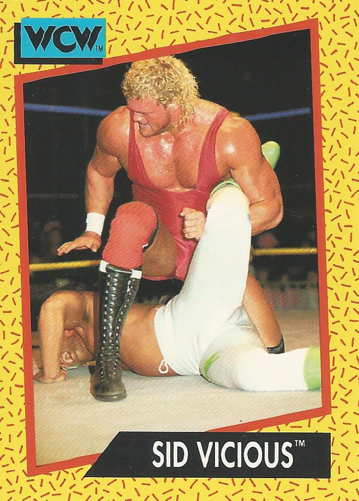 WCW Impel 1991 Trading Cards Sid Vicious No.30