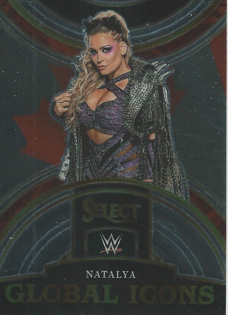 WWE Panini Select 2023 Trading Cards Global Icons Natalya No.12