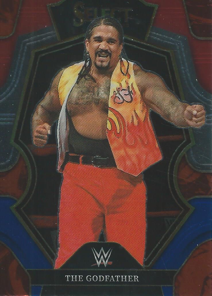 WWE Panini Select 2023 Trading Cards Red/Silver/Blue The Godfather No.112