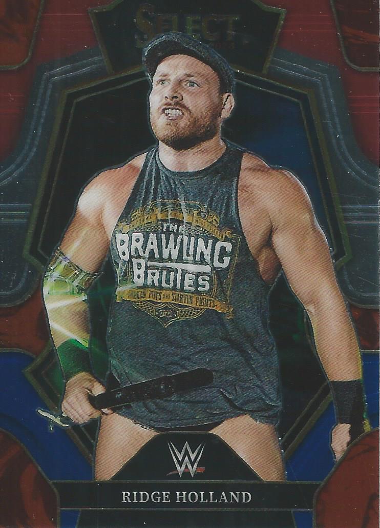 WWE Panini Select 2023 Trading Cards Red/Silver/Blue Ridge Holland No.115