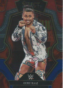 WWE Panini Select 2023 Trading Cards Red/Silver/Blue Guru Raaj No.154