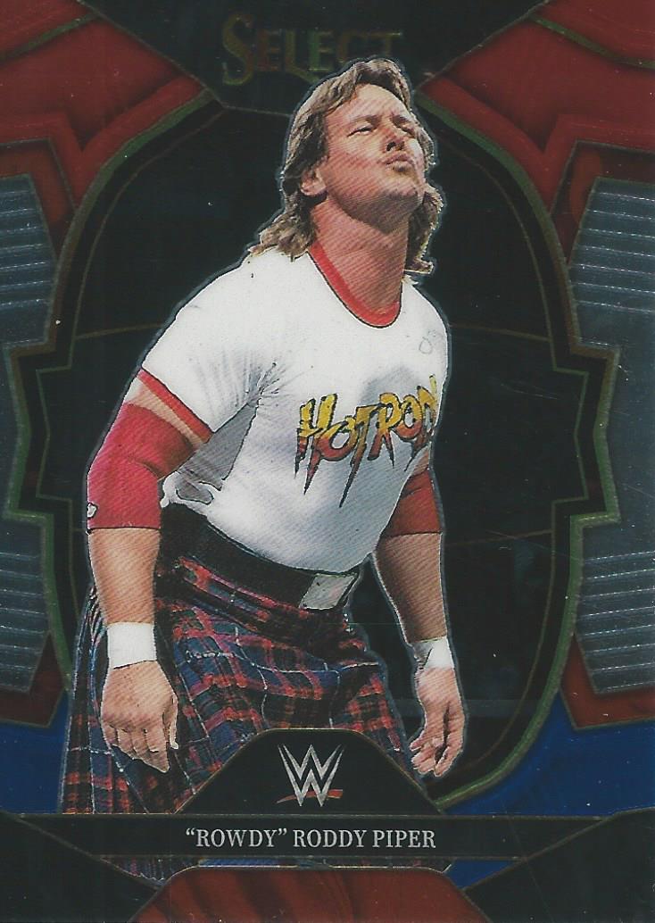 WWE Panini Select 2023 Trading Cards Red/Silver/Blue Roddy Piper No.27