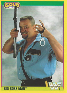 WWF Merlin Gold Series 2 1992 Trading Cards Big Boss Man No.31