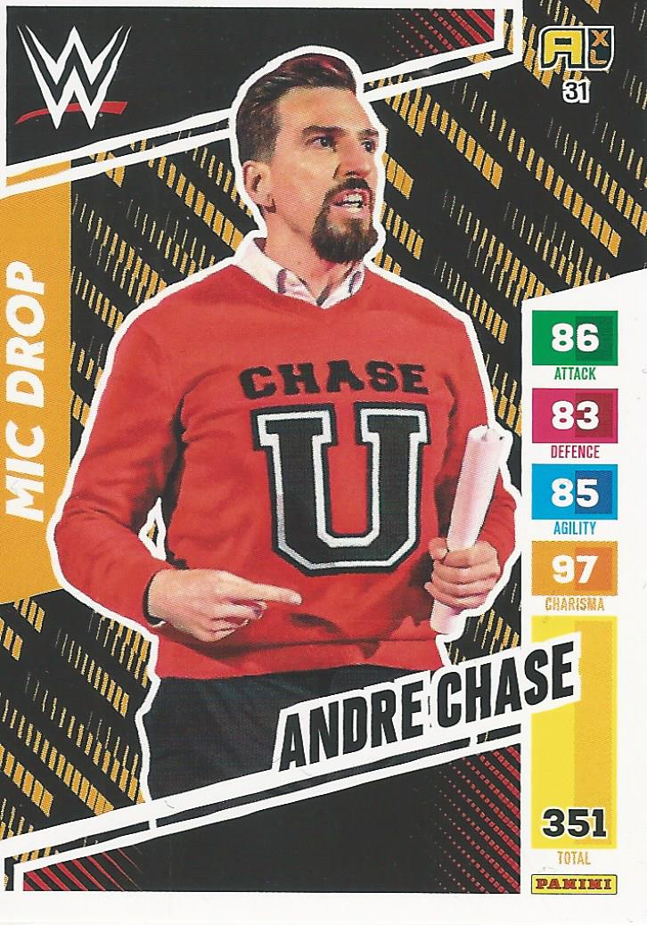 WWE Panini XL Adrenalyn 2024 Trading Cards Andre Chase No.31