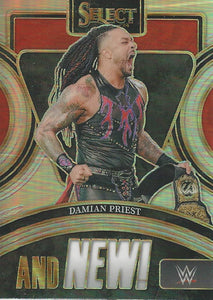 WWE Panini Select 2024 Trading Cards And New Damian Priest No.11