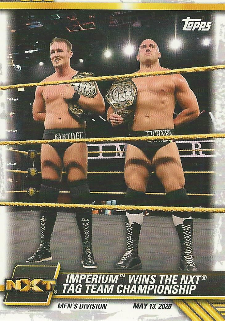 WWE Topps NXT 2021 Trading Cards Imperium No.26