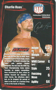 WWE Top Trumps 2006 Superstars 2 Charlie Haas