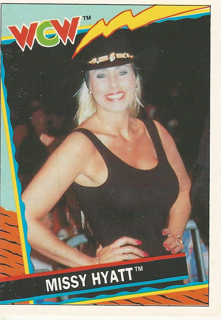WCW Topps 1992 Trading Cards Missy Hyatt No.31
