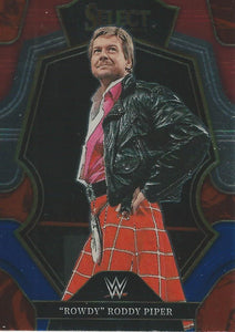 WWE Panini Select 2023 Trading Cards Red/Silver/Blue Roddy Piper No.118