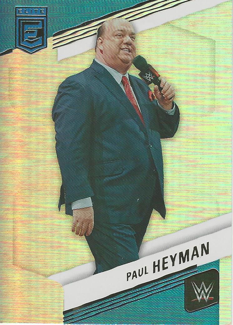 WWE Panini Elite 2023 Trading Cards Paul Heyman No.32