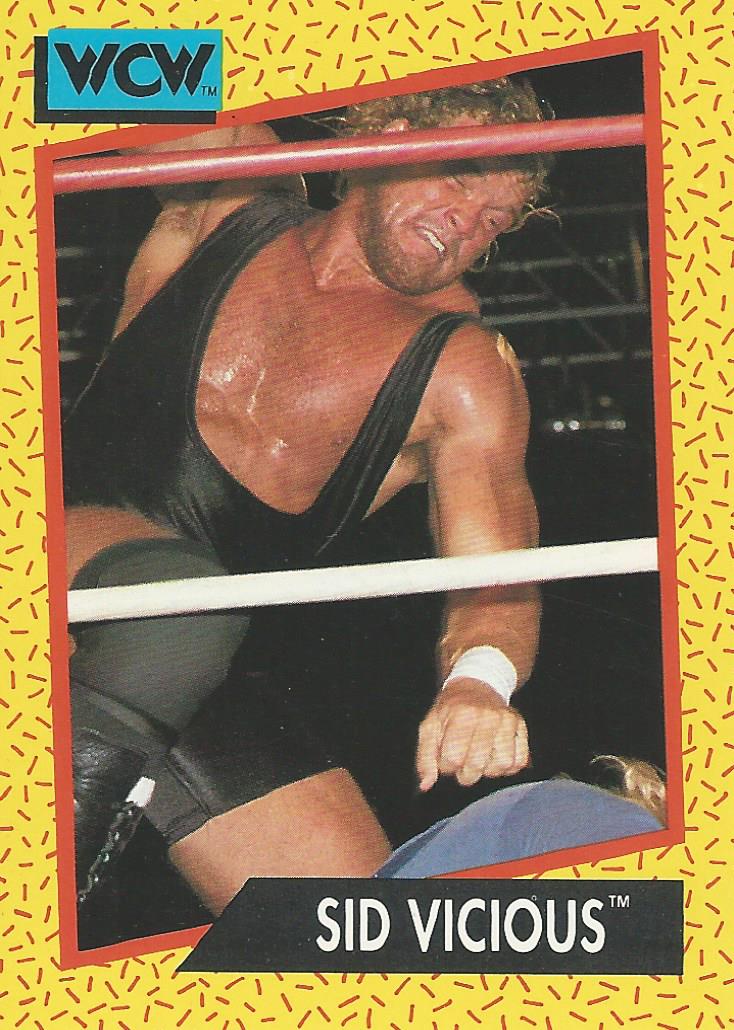 WCW Impel 1991 Trading Cards Sid Vicious No.32