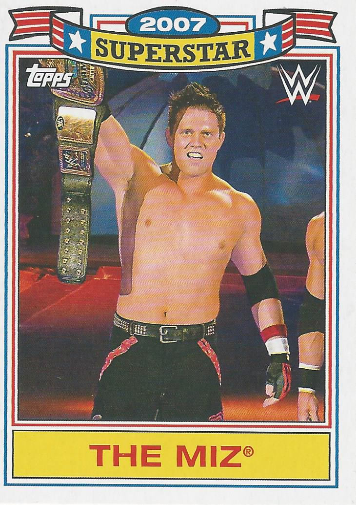 WWE Topps Heritage 2021 Trading Cards The Miz TM-4