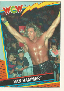 WCW Topps 1992 Trading Cards Van Hammer No.32