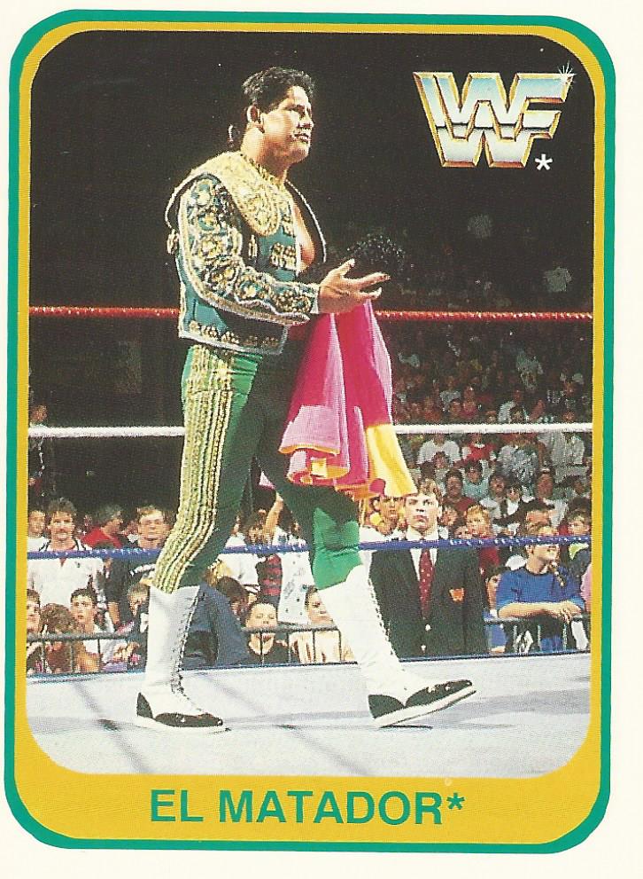 WWF Merlin 1991 Trading Cards El Matador No.33