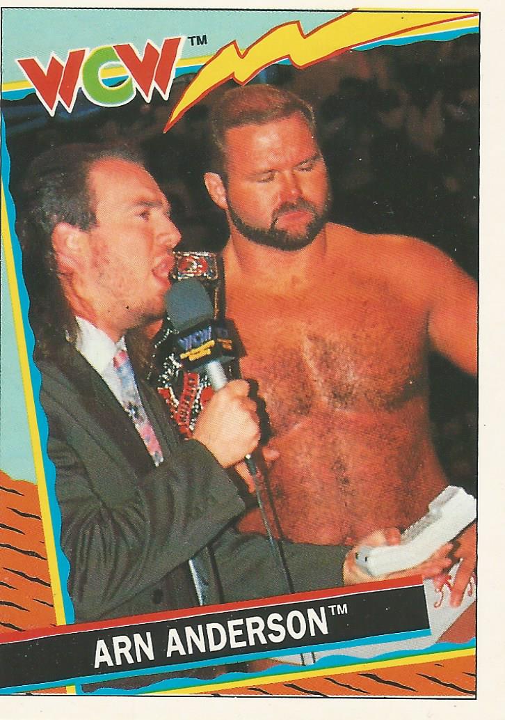 WCW Topps 1992 Trading Cards Arn Anderson No.33