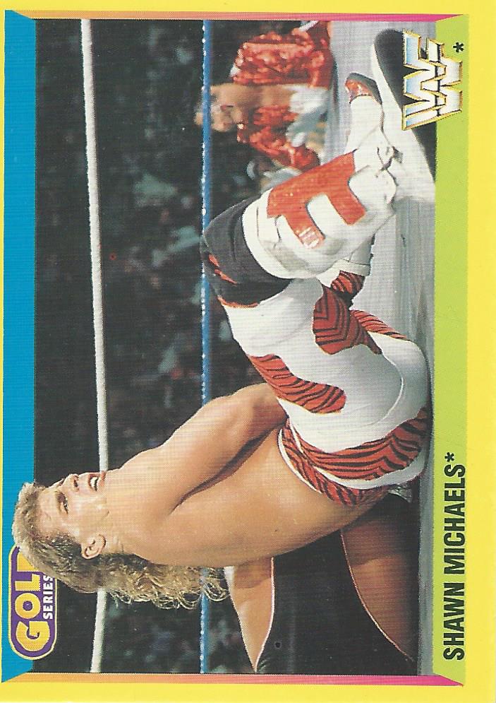 WWF Merlin Gold Series 2 1992 Trading Cards Shawn Michaels No.33