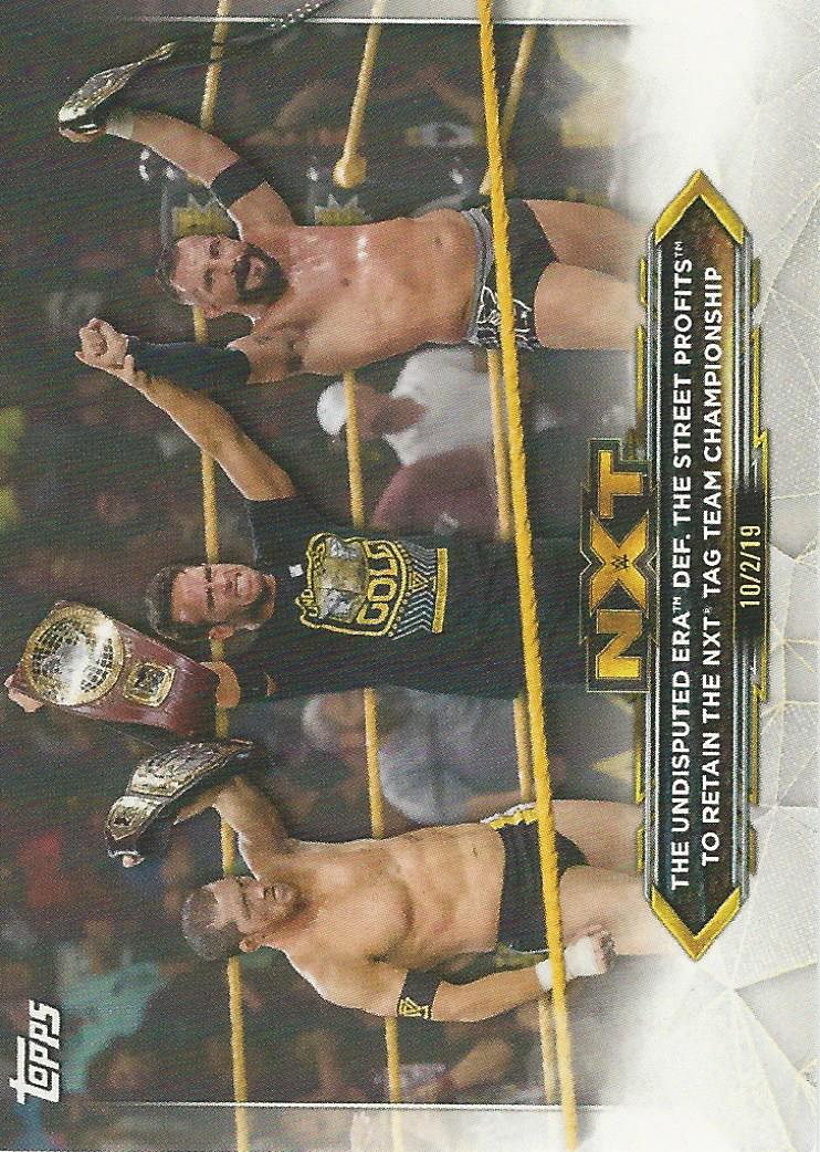WWE Topps NXT 2020 Trading Cards Bobby Fish Kyle O'Reilly Roderick Strong No.34