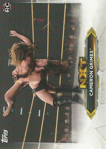 WWE Topps NXT 2020 Trading Cards Cameron Grimes NXT-9