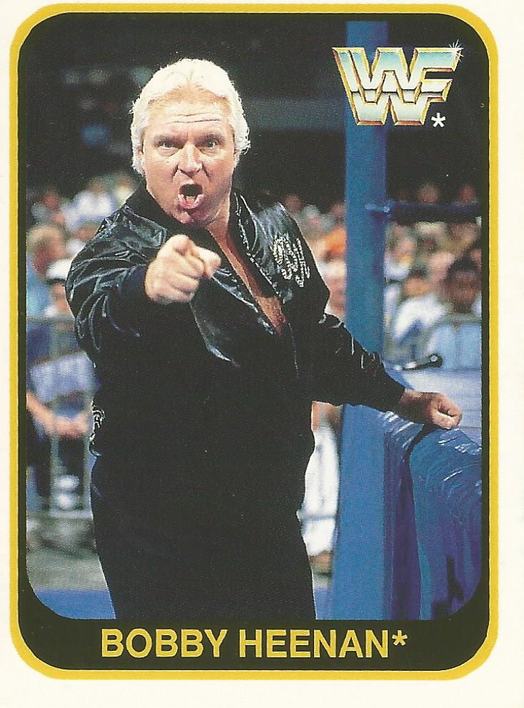 WWF Merlin 1991 Trading Cards Bobby Heenan No.34