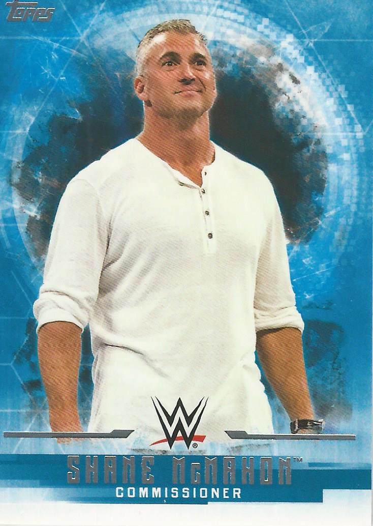 WWE Topps Undisputed 2017 Trading Cards Shane McMahon No.34