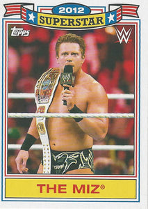 WWE Topps Heritage 2021 Trading Cards The Miz TM-13