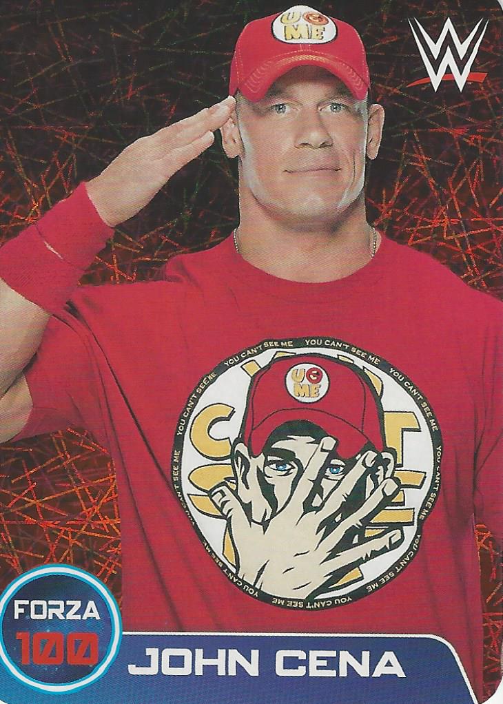 WWE Edibas Lamincards 2014 John Cena No.34