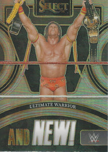 WWE Panini Select 2024 Trading Cards And New Ultimate Warrior No.14