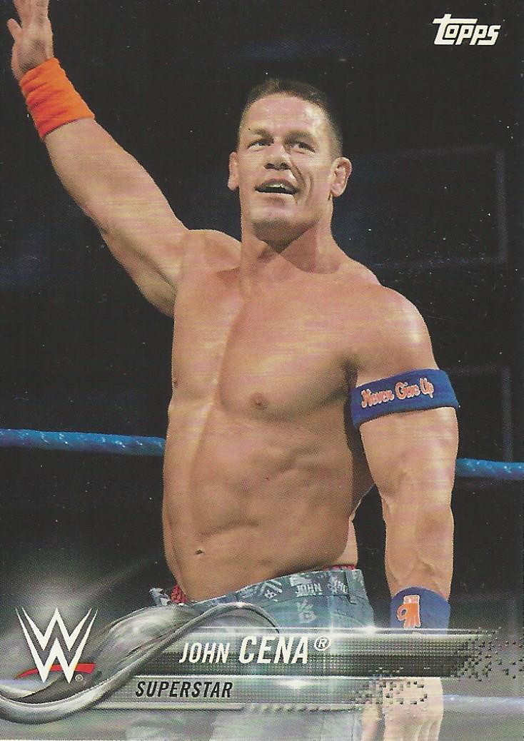 WWE Topps 2018 Trading Cards John Cena No.43