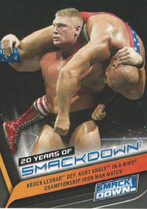 WWE Topps Smackdown 2019 Trading Cards Brock Lesnar SD-13