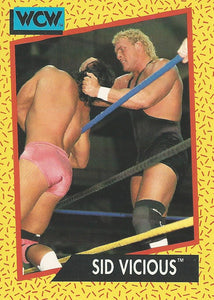 WCW Impel 1991 Trading Cards Sid Vicious No.35