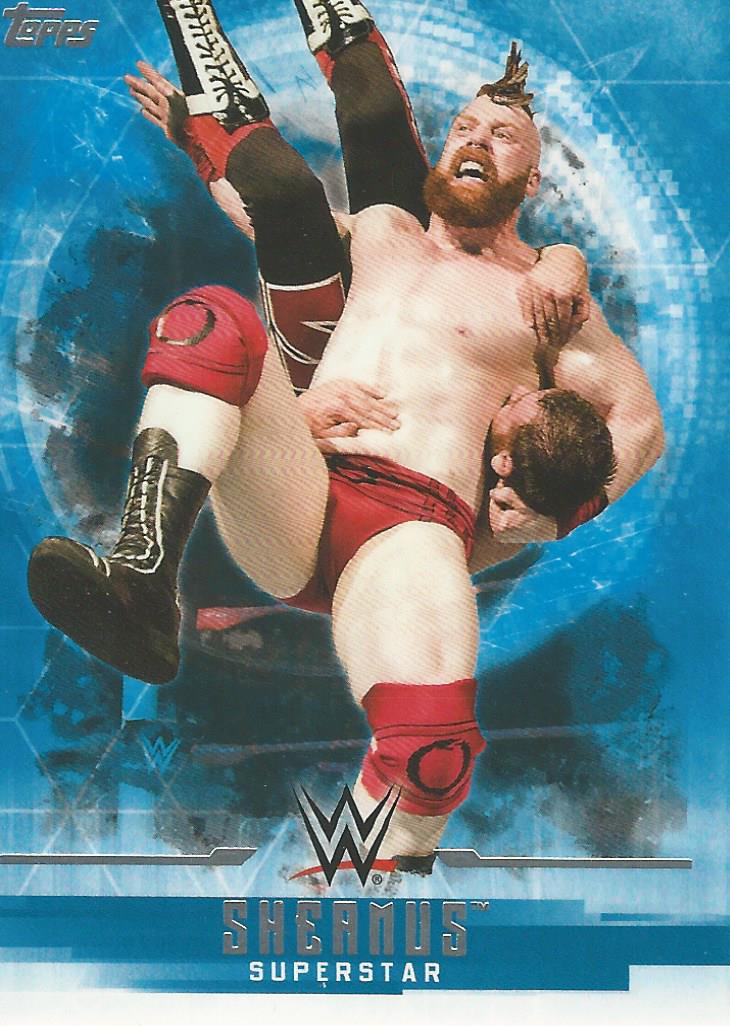 WWE Topps Undisputed 2017 Trading Cards Sheamus No.35