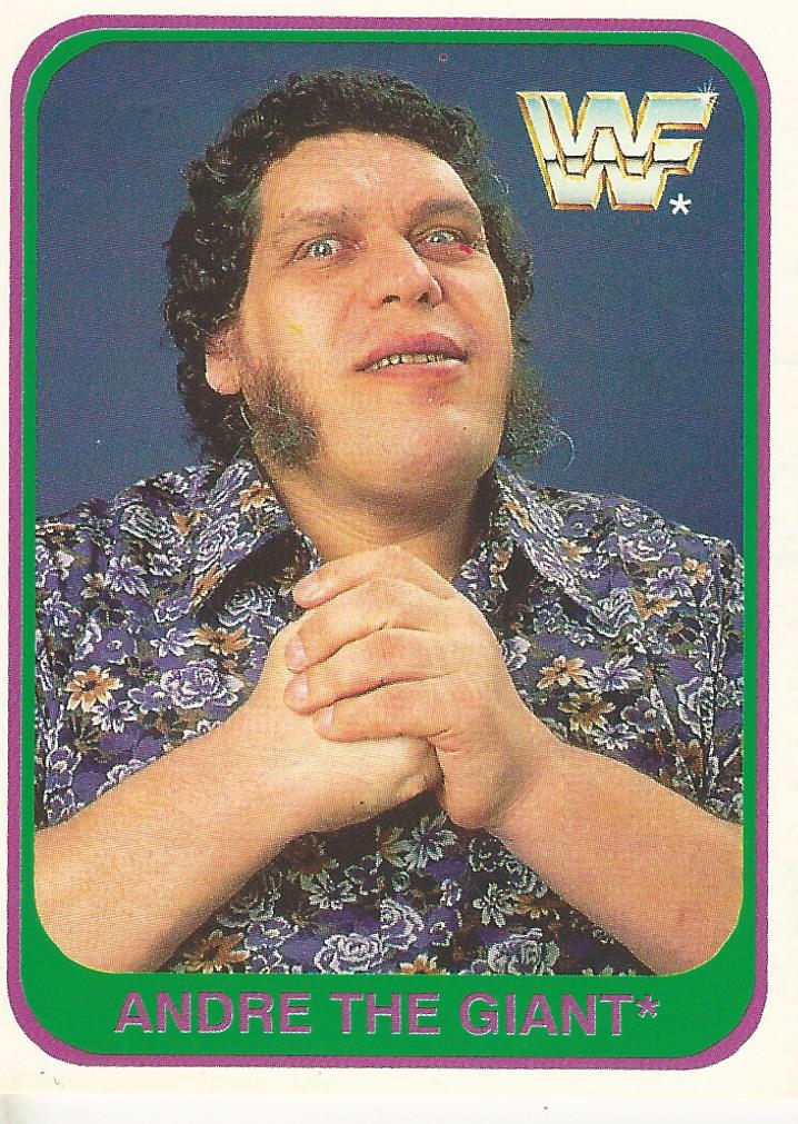 WWF Merlin 1991 Trading Cards Andre the Giant No.35