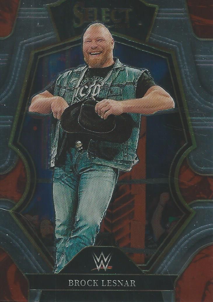 WWE Panini Select 2023 Trading Cards Brock Lesnar No.109